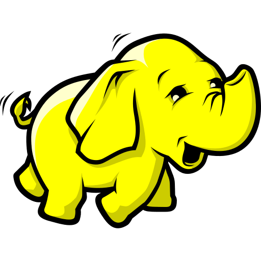 Hadoop Big Data Framework Free Open-Source SVG Icon (Devicon Original)