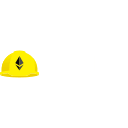 Hardhat Wordmark (Devicon Original) Free Open-Source SVG Icon