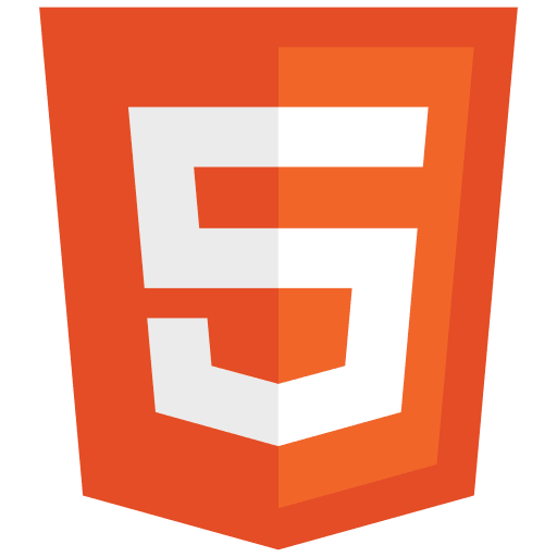 HTML5 Technology Logo Free Open-Source SVG Icon (Devicon Original)