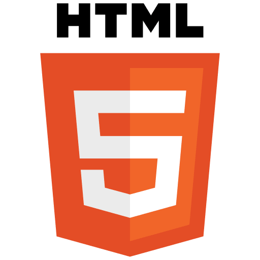 HTML5 Wordmark (Original) Free Open-Source SVG Icon (Devicon Original)