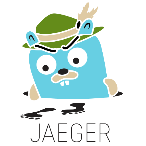 Jaeger Tracing Wordmark Free Open-Source SVG Icon (Devicon Original)