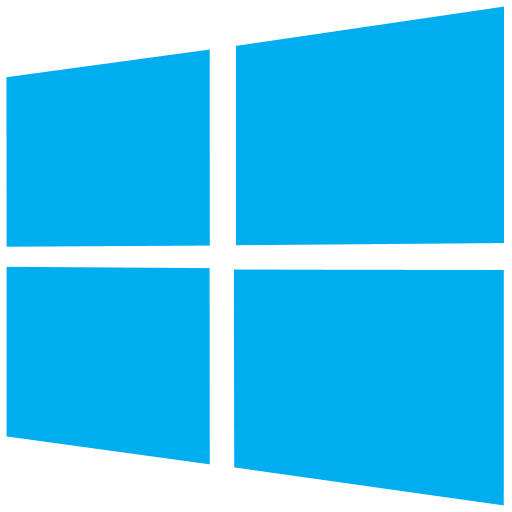 Windows 8 Operating System Free Open-Source SVG Icon (Devicon Original)