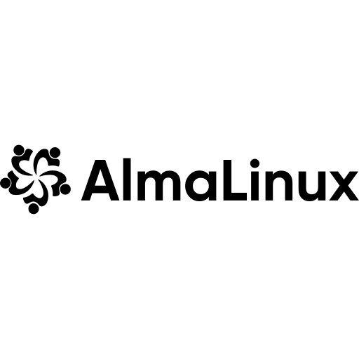 AlmaLinux Wordmark Free Open-Source SVG Icon (Devicon Plain)