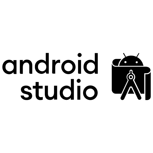 Android Studio Wordmark Free Open-Source SVG Icon (Devicon Plain)