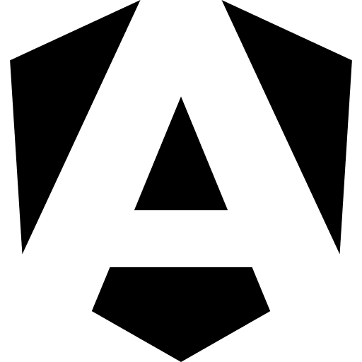 Angular Framework Logo Free Open-Source SVG Icon (Devicon Plain)