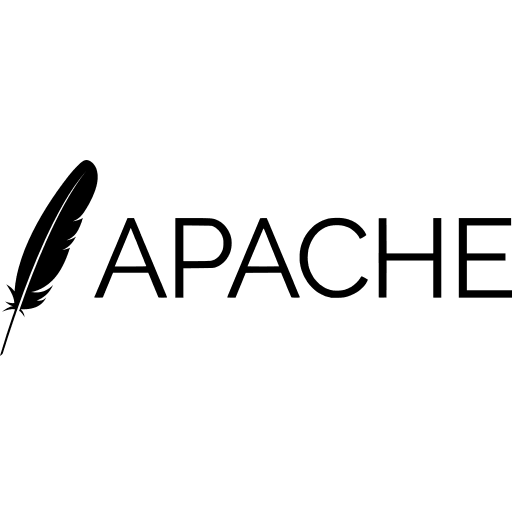 Apache WordMark Free Open-Source SVG Icon (Devicon Plain)