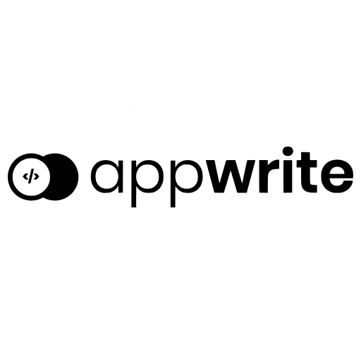 Appwrite Wordmark Free Open-Source SVG Icon (Devicon Plain)