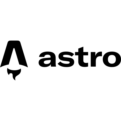 Astro Wordmark Free Open-Source SVG Icon (Devicon Plain)