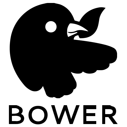 Bower Wordmark Free Open-Source SVG Icon (Devicon Plain)