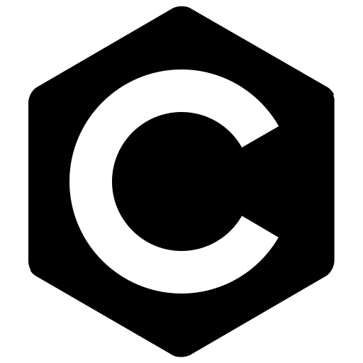 C Programming Language Free Open-Source SVG Icon (Devicon Plain)