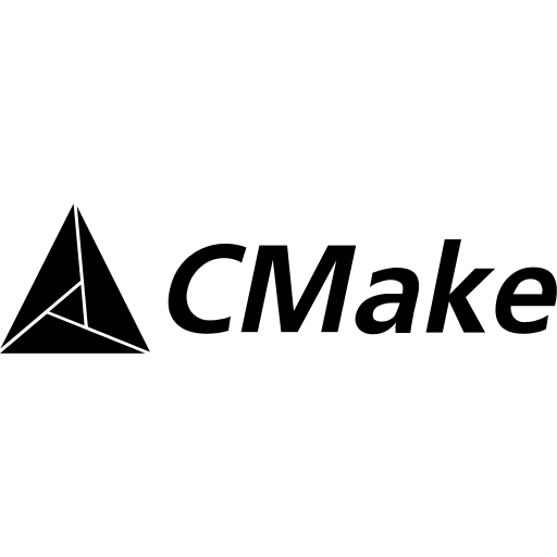 CMake Wordmark Free Open-Source SVG Icon (Devicon Plain)