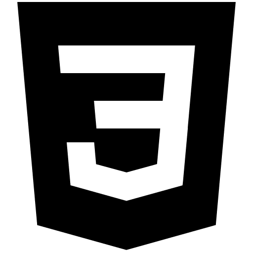 CSS3 Programming Language (Plain) Free Open-Source SVG Icon (Devicon Plain)