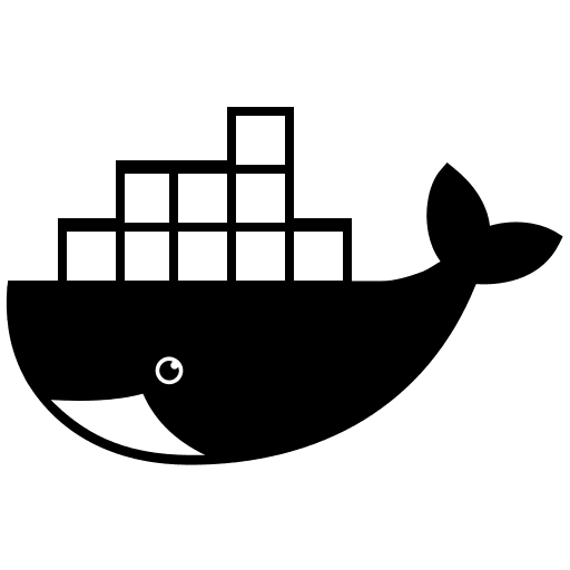 Docker Container Platform Free Open-Source SVG Icon (Devicon Plain)