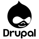 Drupal Wordmark Free Open-Source SVG Icon