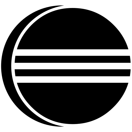 Eclipse Development Environment Free Open-Source SVG Icon (Devicon Plain)