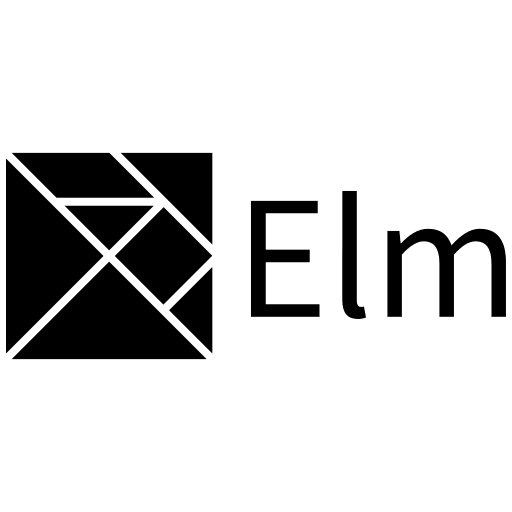 Elm Wordmark Free Open-Source SVG Icon (Devicon Plain)