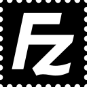 FileZilla FTP Client Free Open-Source SVG Icon