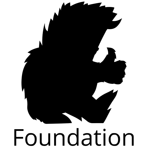 Foundation Wordmark Free Open-Source SVG Icon (Devicon Plain)