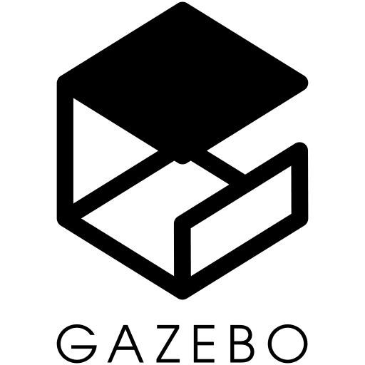 Gazebo Wordmark Free Open-Source SVG Icon (Devicon Plain)