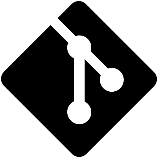 Git Version Control System Free Open-Source SVG Icon (Devicon Plain)