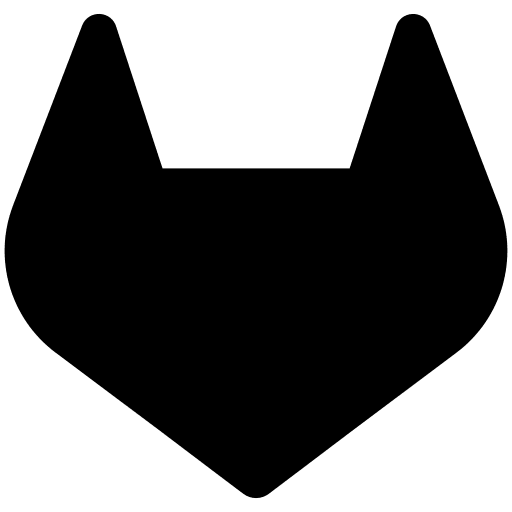 GitLab Version Control Platform Free Open-Source SVG Icon (Devicon Plain)