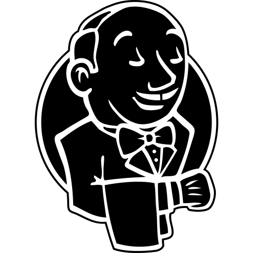 Jenkins Continuous Integration Tool Free Open-Source SVG Icon (Devicon Plain)