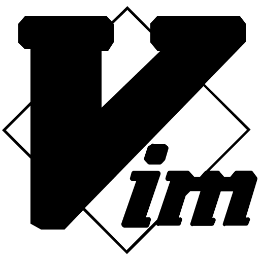 Vim Text Editor Free Open-Source SVG Icon (Devicon Plain)