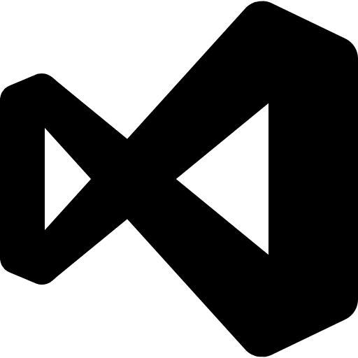Visual Studio Development Environment Free Open-Source SVG Icon (Devicon Plain)