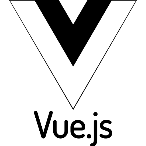 Vue.js Wordmark Free Open-Source SVG Icon (Devicon Plain)