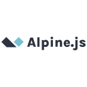 Alpine.js Wordmark Free Open-Source SVG Icon