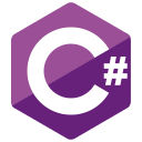 C# Programming Language Free Open-Source SVG Icon