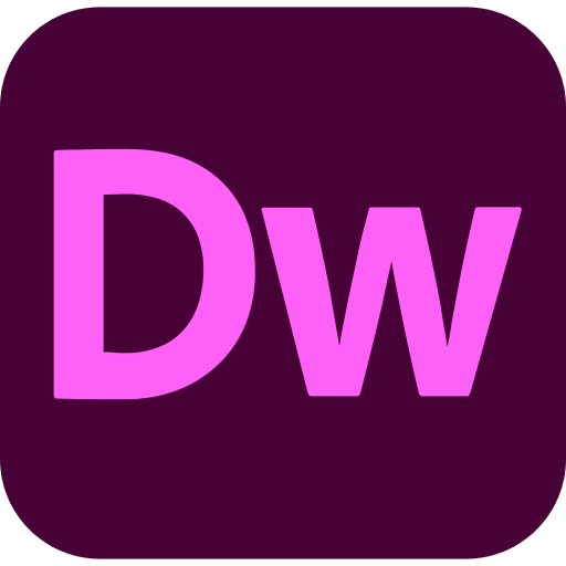 Adobe Dreamweaver Web Development Tool Free Open-Source SVG Icon (Devicon)