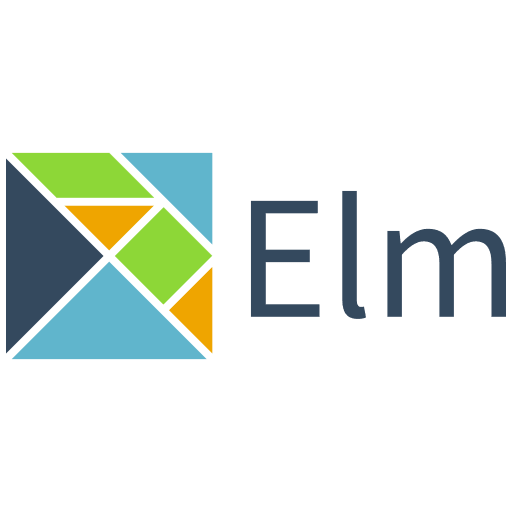 Elm Programming Language Wordmark Free Open-Source SVG Icon (Devicon)