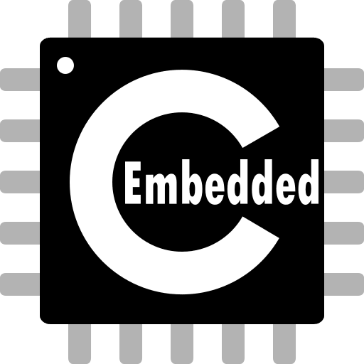 Embedded C Programming Language Wordmark Free Open-Source SVG Icon (Devicon)