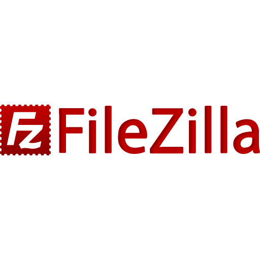 FileZilla Wordmark Free Open-Source SVG Icon (Devicon)