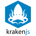 KrakenJS Wordmark Free Open-Source SVG Icon