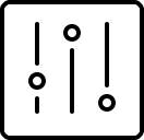 Adjustments Settings Free Open-Source SVG Icon