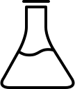 Laboratory Beaker (Elegant) Free Open-Source SVG Icon