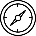 Compass Navigation Tool Free Open-Source SVG Icon