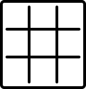 Grid Layout Design Free Open-Source SVG Icon