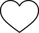 Heart Symbol (Elegant) Free Open-Source SVG Icon