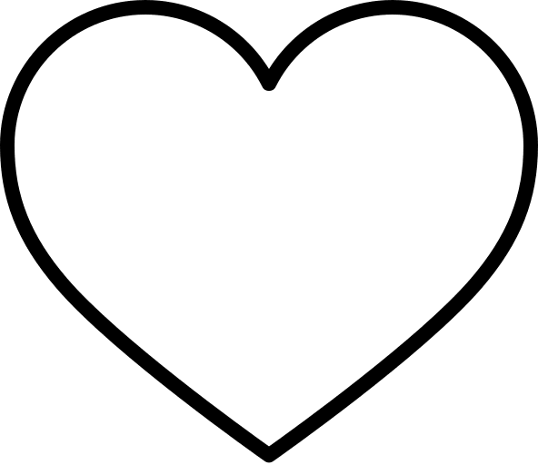 Heart Symbol (Elegant) Free Open-Source SVG Icon (Elegant)