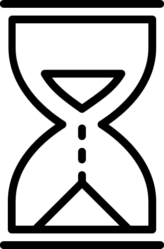 Hourglass Timer Free Open-Source SVG Icon (Elegant)