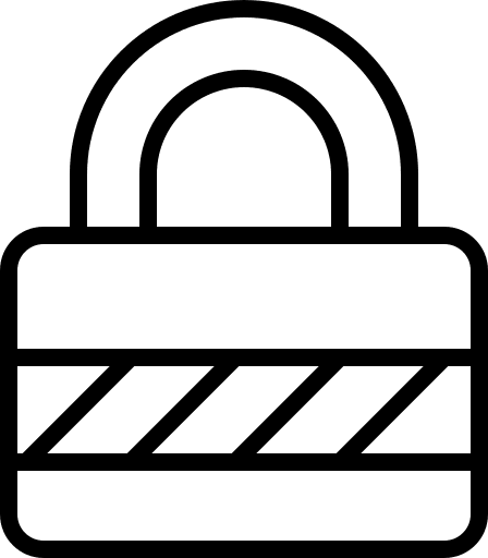 Lock Symbol Free Open-Source SVG Icon (Elegant)