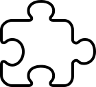 Puzzle Piece Free Open-Source SVG Icon