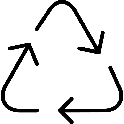 Recycle Symbol Free Open-Source SVG Icon (Elegant)