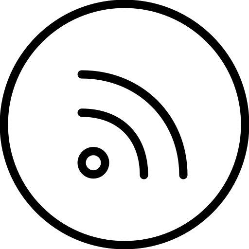 RSS Feed Symbol Free Open-Source SVG Icon (Elegant)