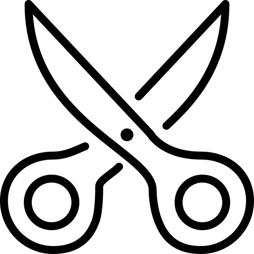 Scissors Tool Free Open-Source SVG Icon (Elegant)