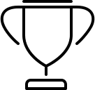 Trophy Award (Elegant) Free Open-Source SVG Icon