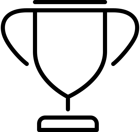 Trophy Award (Elegant) Free Open-Source SVG Icon (Elegant)